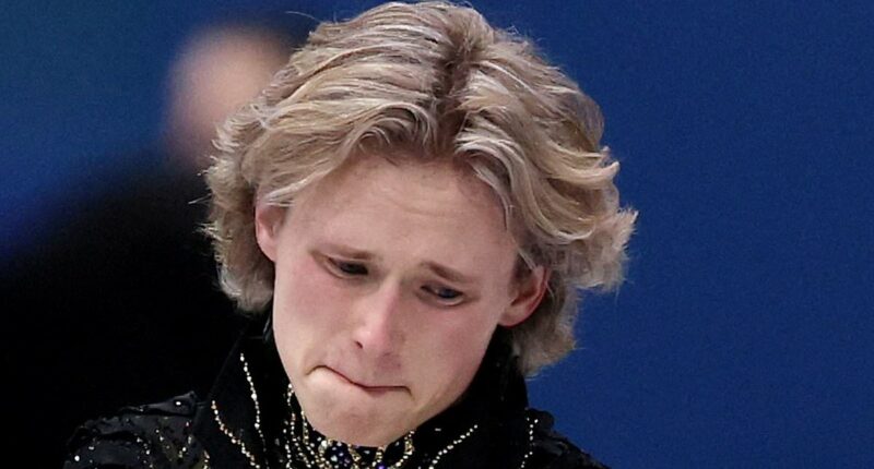 Ilia Malinin falls short of Olympic medal after nightmare collapse