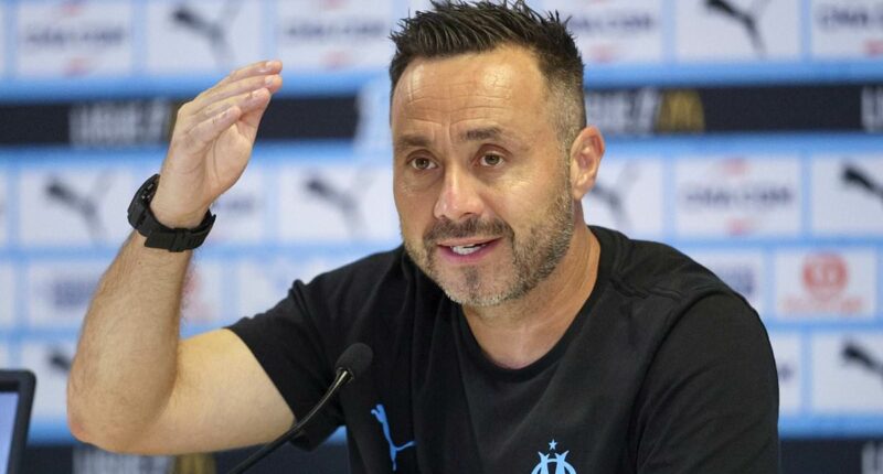 'I'm still here': Roberto De Zerbi breaks silence over claims he faced Marseille axe amid meltdown after Champions League exit - but admits 'I don't know if I'm the ideal coach'
