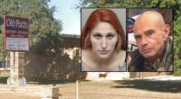 'In different places in the relationship': Woman hit boyfriend in the skull with the claw of a hammer and then left him to die at a church, authorities say