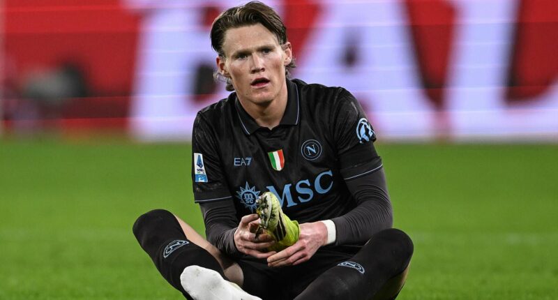 Inside Antonio Conte's Napoli storm: From Serie A winners to a season on the brink of souring, Scott McTominay and Co must avoid defeat against Chelsea if they are to stay in Europe
