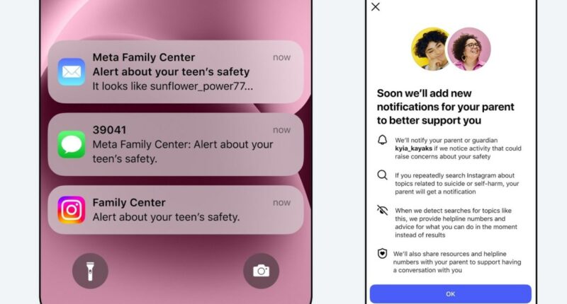 Instagram will alert parents if their kids search for self-harm topics