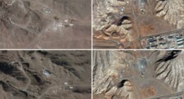 Iran fortifying its military and nuclear sites as tensions grow with the US, satellite images show