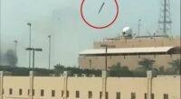 Iran strikes near US Navy base in Bahrain, harrowing video shows