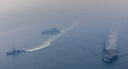 Iran's supreme leader threatens to sink US warship