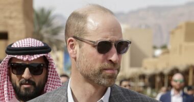 Is William copying Tom Hiddleston? Future King channels The Night Manager star's look - and even owns the spy's signature shades