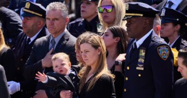 'It never fades,' says widow who lost NYPD husband