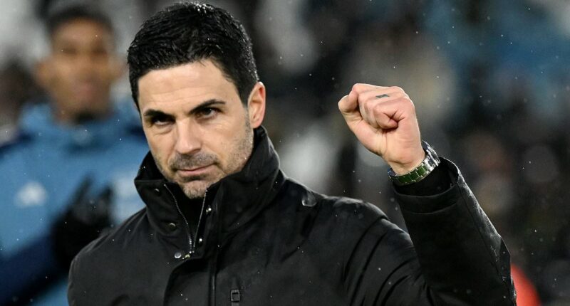 Jamie Redknapp says the title race is OVER and Mikel Arteta can 'open a nice bottle of Rjoca' to celebrate - as he predicts how many points Arsenal will 'comfortably' win the Premier League by