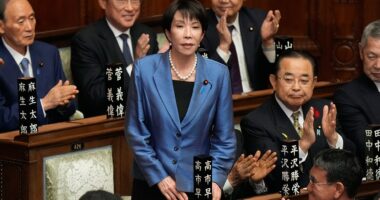 Japan's 'Iron Lady' thanks Trump as party secures historic supermajority