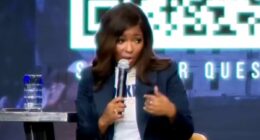 Jasmine Crockett revives her feud with Marjorie Taylor Greene and proudly says she 'knocked out that bully'