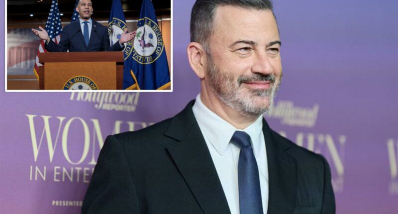 Jimmy Kimmel to headline $25K per ticket LA fundraiser for House Dems next monthÂ 
