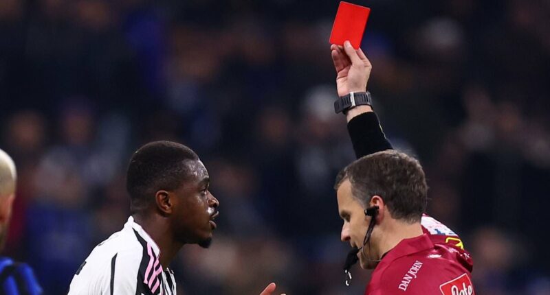 Juventus IMPLODE after controversial defeat against Inter: Giorgio Chiellini caught in furious tunnel row as club refuse all media duties to protest 'completely unacceptable' referee decision
