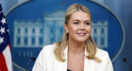 Karoline Leavitt caught sampling Bad Bunny track just weeks before savaging him