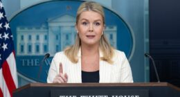 Karoline Leavitt confirms president told brazen lie about Trump Station name change