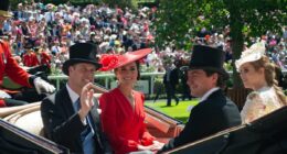 Kate and Beatrice's 'difficult' day at Royal Ascot: Princesses' joint outing was marked with 'awkwardness and mutual tension', claims body language expert