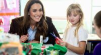 Kate visits London school to mark Children's Mental Health Week