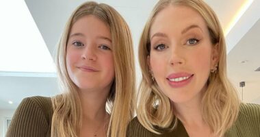 Katherine Ryan's little-known history with her ex after claiming he 'breadcrumbs' their daughter Violet, 16, and 'never pays for anything'