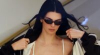 Kendall Jenner flashes her abs in sporty look while out in LA