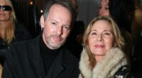 Kim Cattrall, 69, and husband Russell Thomas, 54, make first appearance since secret wedding as the loved-up couple attend Conner Ives' LFW show