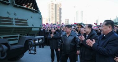 Kim Jong Un deploys 50 new rocket launchers before major party congress