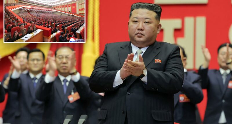 Kim Jong Un re-elected as ruling party leader in North Korea