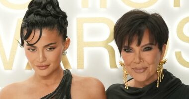 Kylie Jenner calls MOM 'my Valentine' as Timothee Chalamet steps out