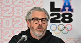 LA Olympics chief Casey Wasserman urged to step down by mayor Karen Bass amid Epstein files fallout