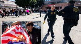LAPD warns students to stay in class after teens attack ICE officers