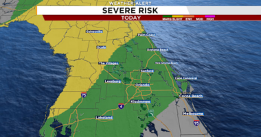 LIVE RADAR: Central Florida’s elevated severe storm risk. What you need watch for