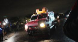 Law enforcement block road near Nancy Guthrie's home