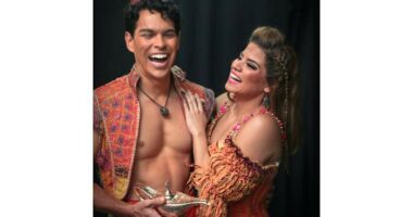 Love on the big stage: Couples star in Broadway's 'Aladdin' and 'The Lion King'