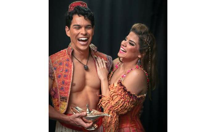Love on the big stage: Couples star in Broadway's 'Aladdin' and 'The Lion King'