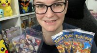 Lucy Hughes Pokemon card collector