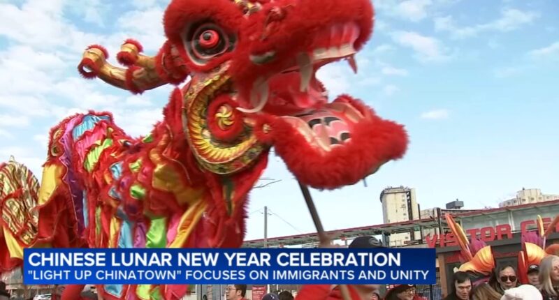 Lunar New Year 2026 festivities kick off in Chinatown, Chicago as Donald Trump administration's US immigration crackdown continues