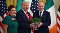 MATT COOPER: Apple boss Tim Cook's sweet-talking of Trump is despicable, as is The Donald's defiling of the White House but here's why Micheál Martin MUST still go to Washington for St Patrick's Day