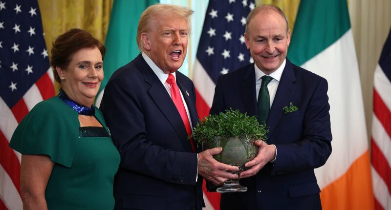 MATT COOPER: Apple boss Tim Cook's sweet-talking of Trump is despicable, as is The Donald's defiling of the White House but here's why Micheál Martin MUST still go to Washington for St Patrick's Day
