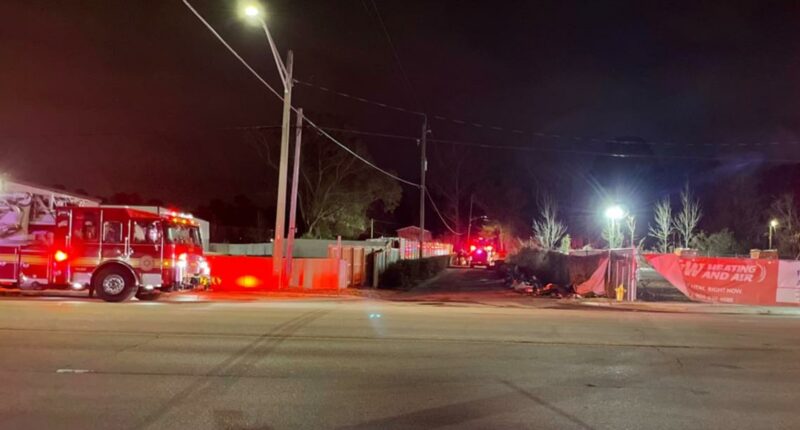 Male victim dead after fire at mobile home near Sunbeam Road; police investigating