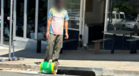 A Grumpy Baker staff member was filmed pouring cooking oil down a stormwater drain in Coogee, Sydney.
