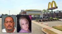 Man took girlfriend to McDonald's for her last meal before stabbing her 25 times inside car, moved his seat 'all the way back' so he could have 'enough room to swing the knife'