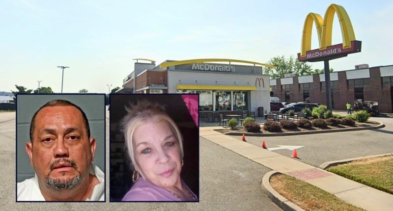Man took girlfriend to McDonald's for her last meal before stabbing her 25 times inside car, moved his seat 'all the way back' so he could have 'enough room to swing the knife'