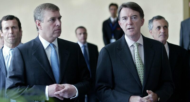 Mandelson 'helped Andrew get trade job against wishes of Charles'