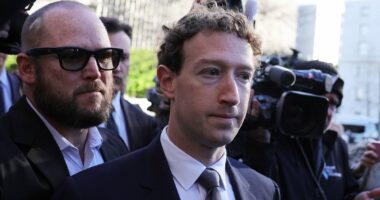 Mark Zuckerberg quizzed about being 'robotic' at social media trial