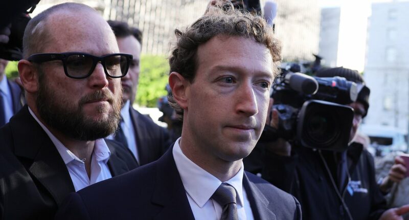 Mark Zuckerberg quizzed about being 'robotic' at social media trial