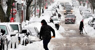 Massachusetts man using blowtorch on roof to melt ice sets home on fire