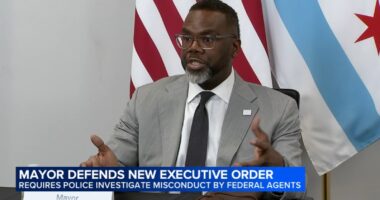 Mayor Brandon Johnson defends order on investigating Border Patrol, ICE agents; Marimar Martinez testifies about Chicago shooting