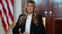 Melania's withering response to reporter's  Ghislaine Maxwell question
