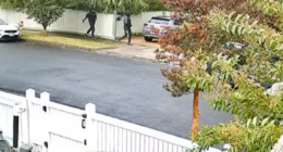 Men chased through backyards after alleged school pick-up carjacking fail