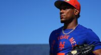 Mets’ Jorge Polanco working on footwork – and ready to do the splits – as he transitions to 1B