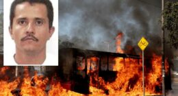 Mexican resort town Puerto Vallarta under siege after army kills cartel leader