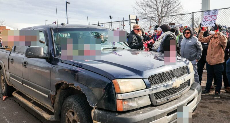 Minneapolis anti-ICE protesters throw sex toys at their own people