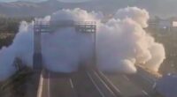Multiple dead after truck EXPLODES and road is swallowed by gas cloud